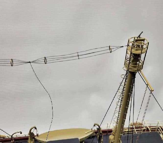 Nantucket Lightship model in case - 8