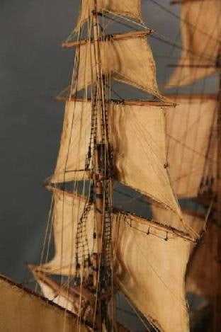 Antique Clipper Ship Model "Flying Cloud" - 2