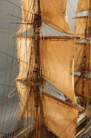 Antique Clipper Ship Model "Flying Cloud" - 3