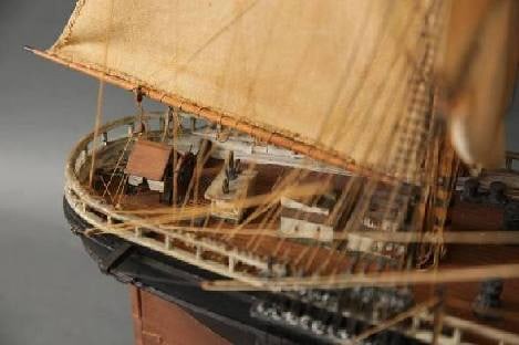 Antique Clipper Ship Model "Flying Cloud" - 5