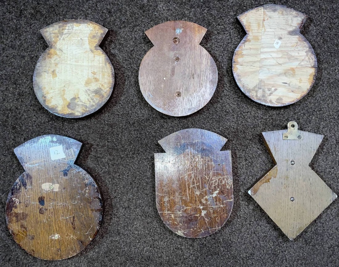 Royal Navy Badges including Three Chatham Pattern - 5