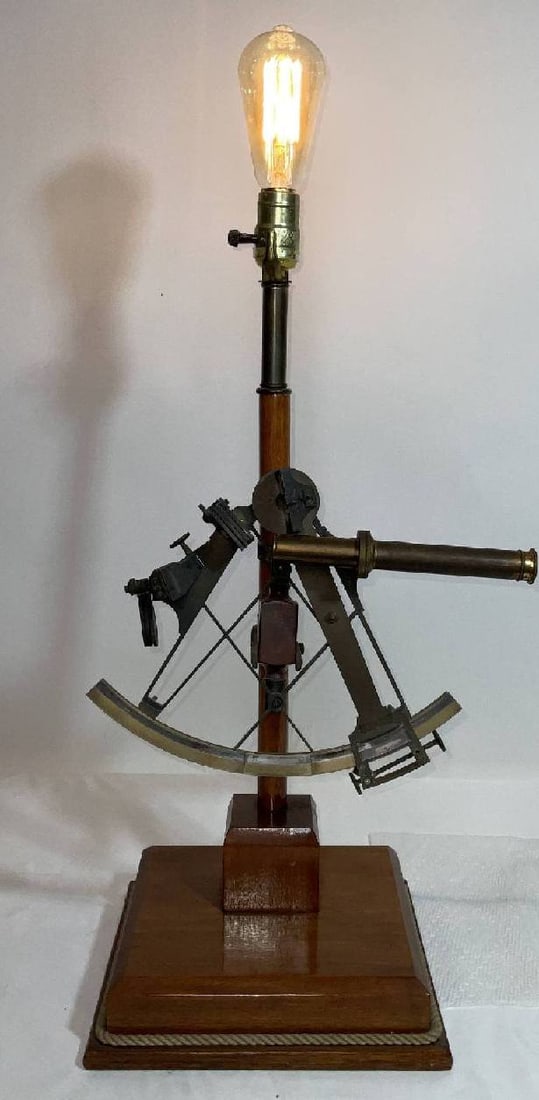 Lattice Frame Ship's Navigator's Sextant by French Maker (1 of 8)
