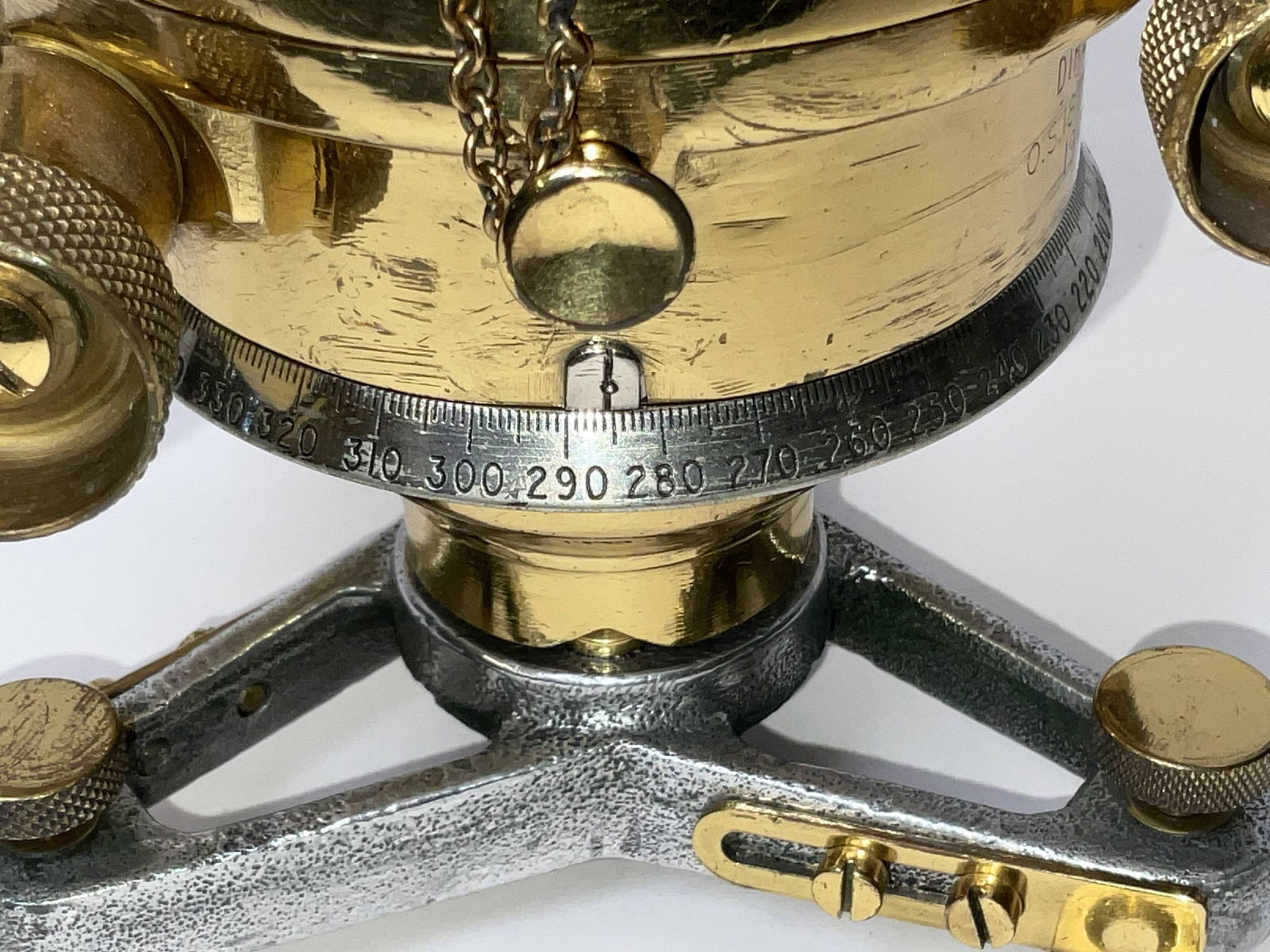 Solid Brass Surveyor’s Theodolite Dated 1941 - 6