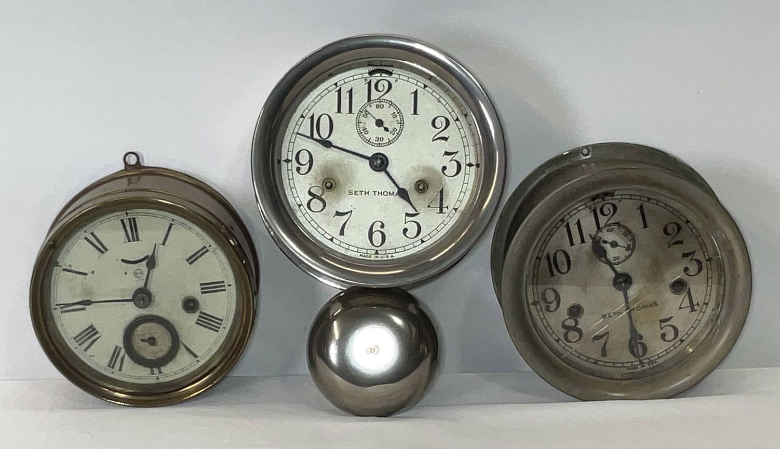 Group of Three Ships Clocks (1 of 15)