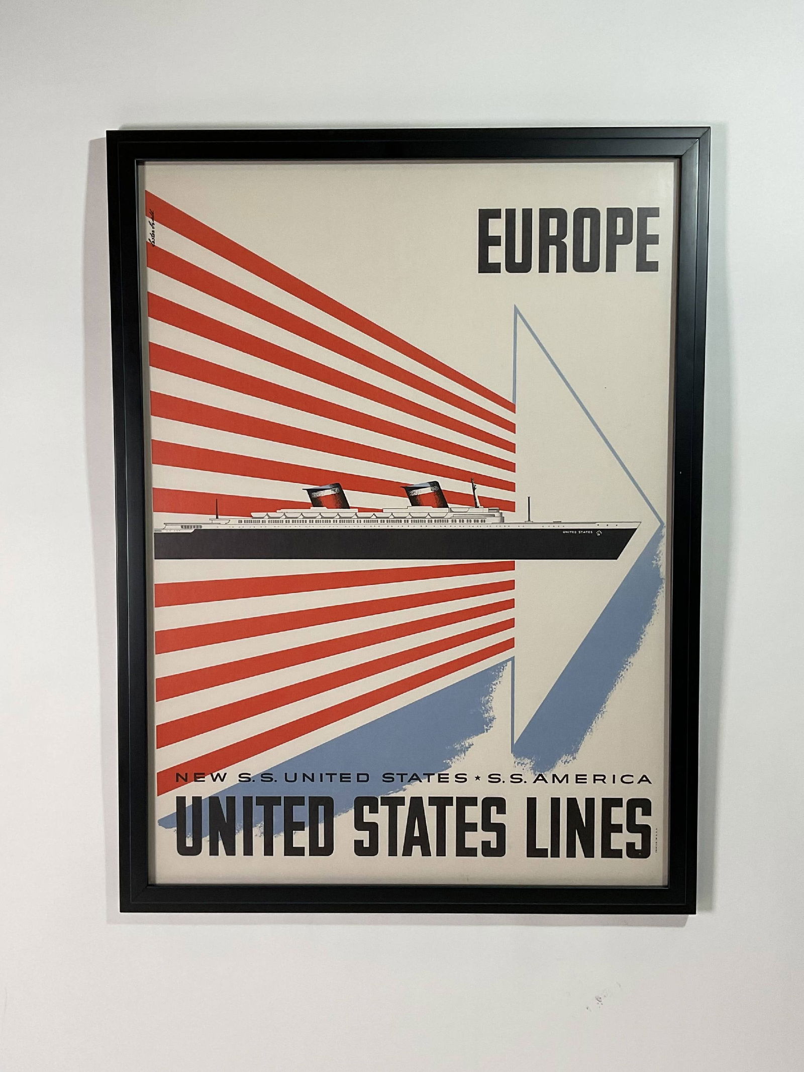 SS United States Promotional Poster (1 of 9)
