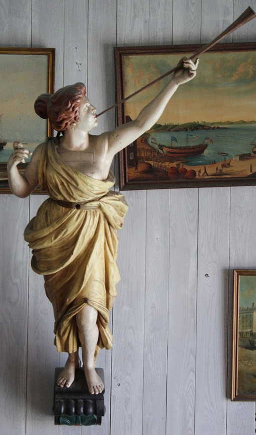 Nicely carved ship’s figurehead