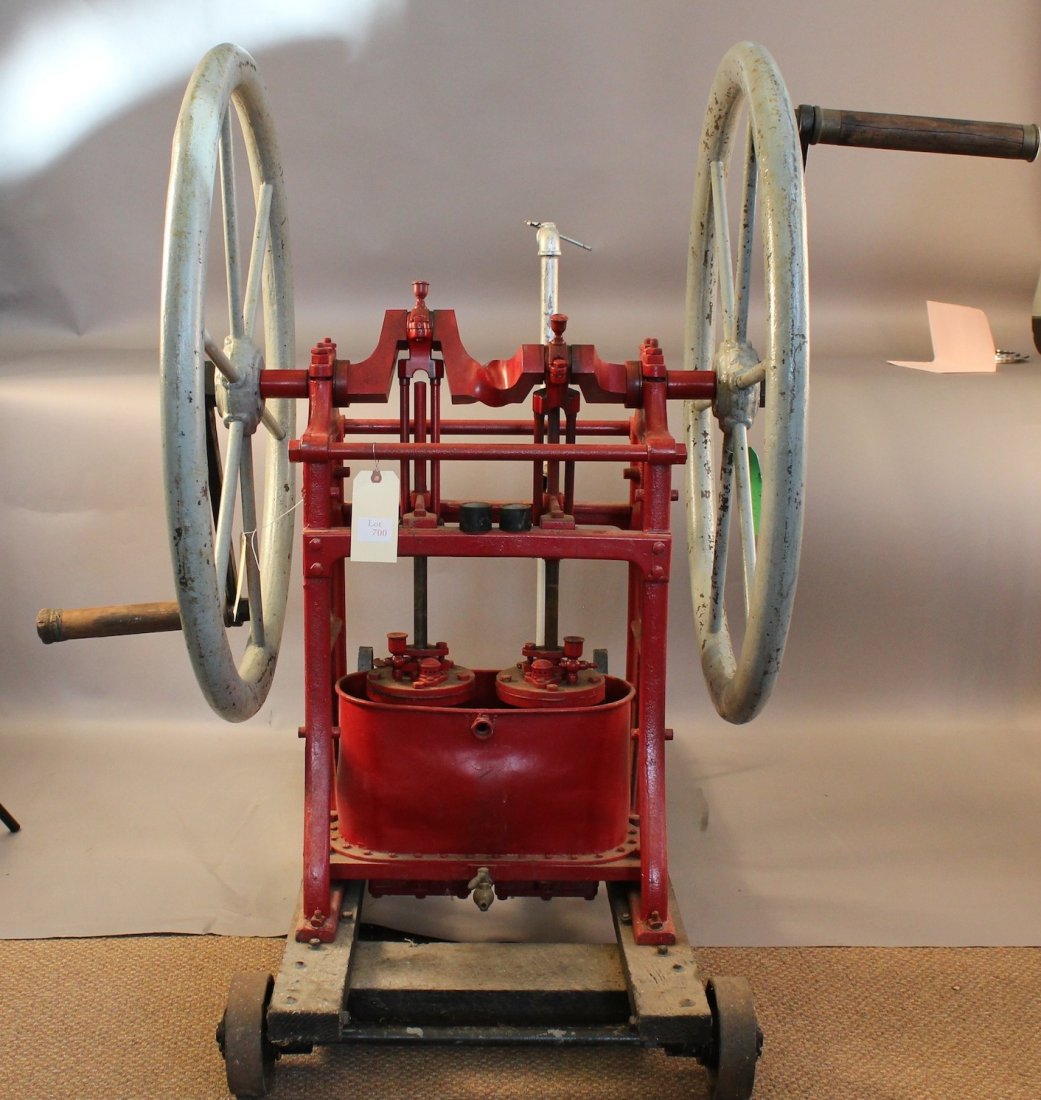 A.J. Morse & Son diving pump Nov 16, 2014 Boston Harbor Auctions in MA
