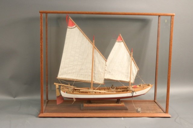 Two Masted Model of an Open Boat (1 of 7)