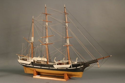 Antique Ship Model Of Whaleship Es Sep 26 2017 Boston Antique Ship Model Of Whaleship Es