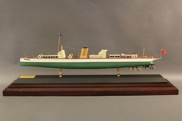 Steam Yacht Model of Turbinia by Hitchcock (1 of 7)