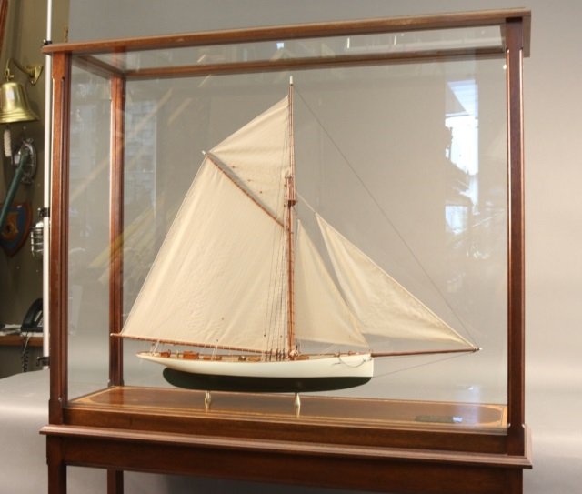 Display Model of the America's Cup "Puritan" (1 of 3)