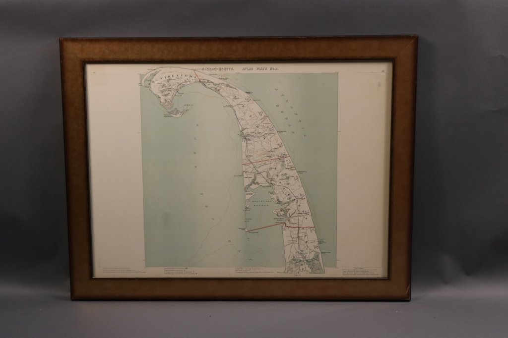 Original 1892 Map of Provincetown (1 of 5)