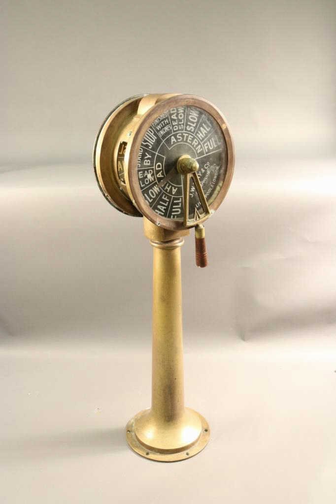 J. W. Ray Brass Ship's Telegraph (1 of 3)