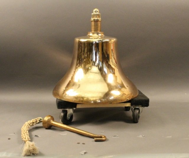 Monumental Brass Ship's Bell (1 of 4)