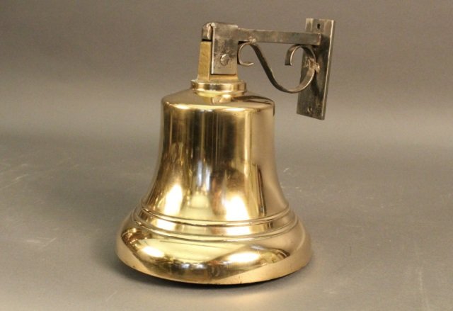 Heavy Solid Brass Ship's Bell (1 of 5)