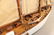 Antique Two-Masted Maine Schooner Model - 2
