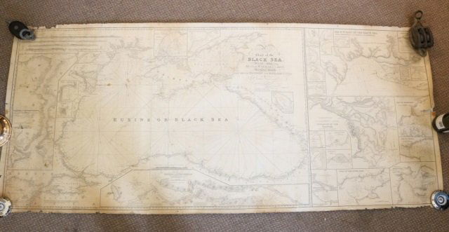 Original J.W. Norie Chart of the Black Sea, c.1854 (1 of 10)