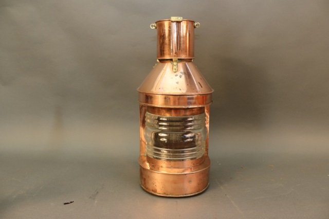Copper Ship's Masthead Lantern (1 of 5)