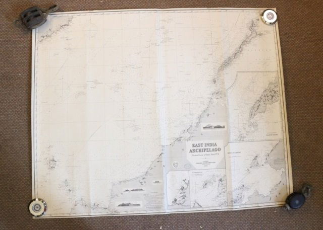 Original Imray East India Archipelago Chart No. 4 (1 of 6)