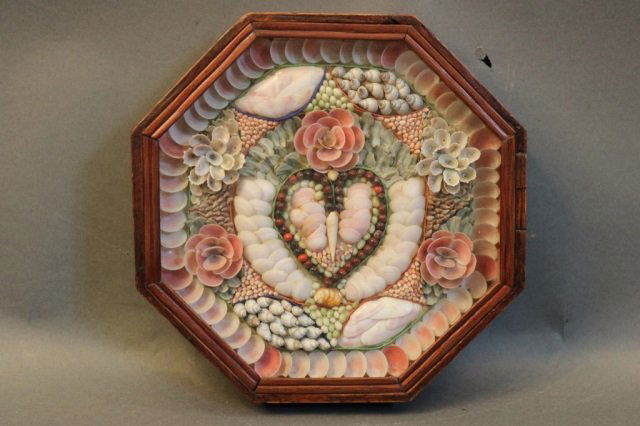 Rare 19th Century Sailor's Valentine (1 of 4)