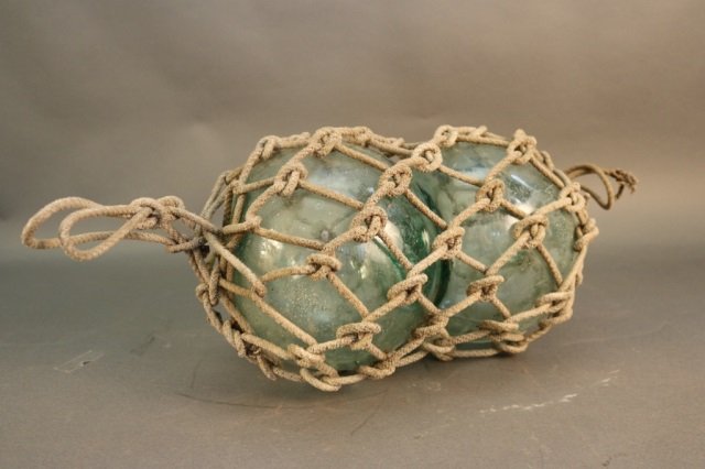 Blown Glass Binary Net Float (1 of 3)