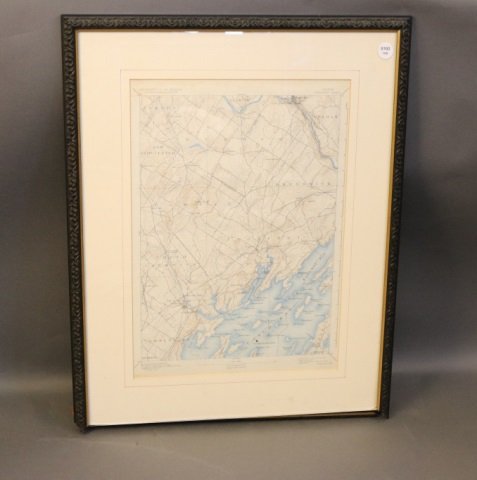 Rare, 1890s Map of Maine (1 of 3)