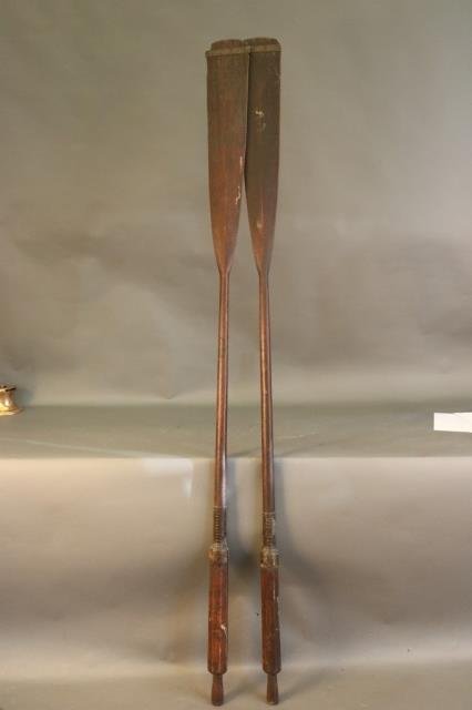 Pair of Early Canoe Oars (1 of 4)