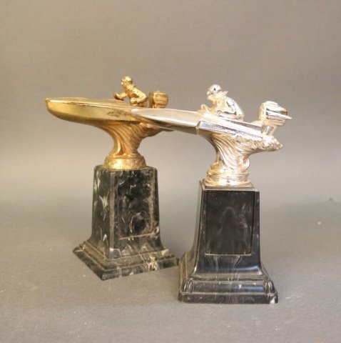 Lot of 2 Speedboat Trophies (1 of 5)