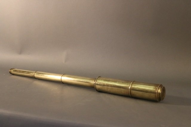 Solid Brass Three Draw Spyglass (1 of 3)