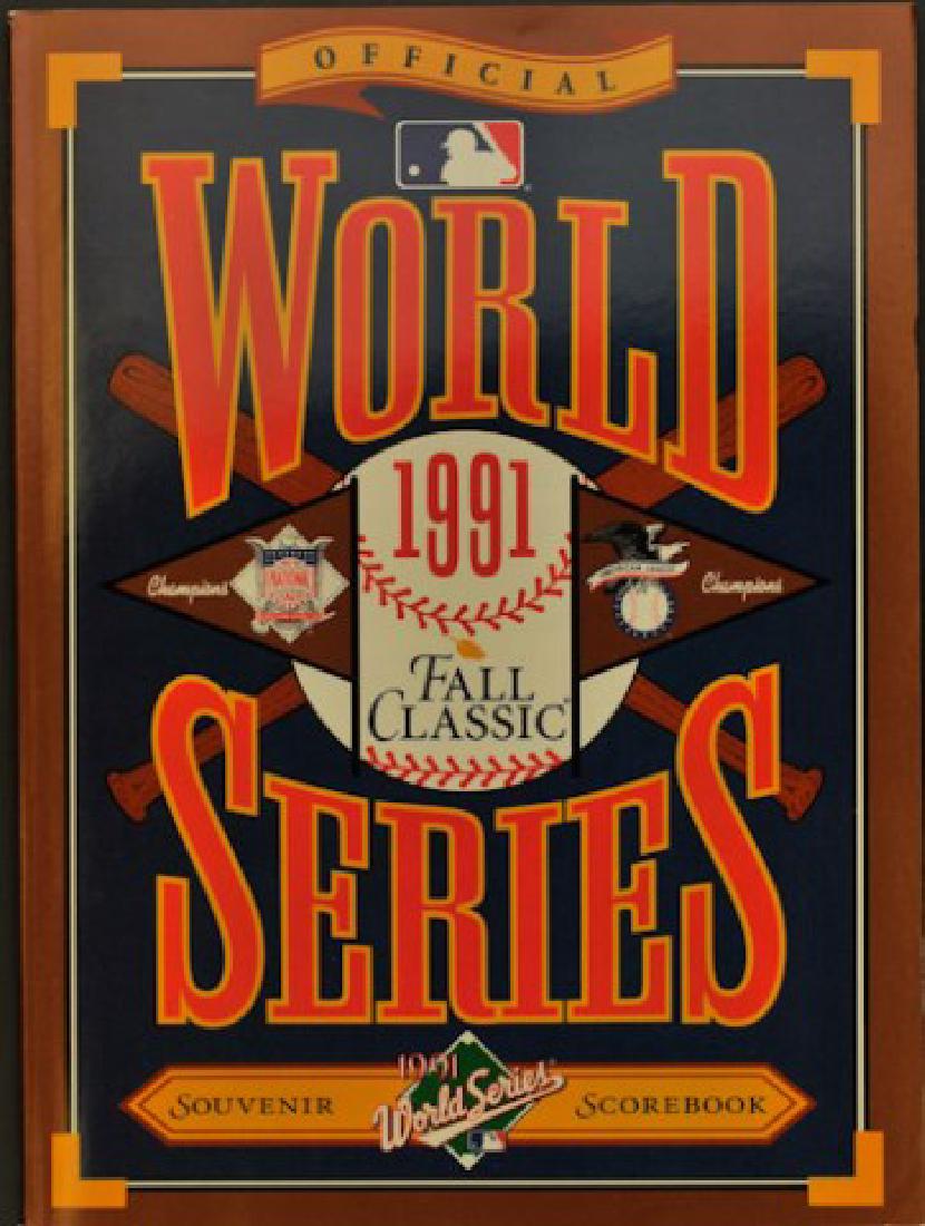 1991 World Series Scorebook/Program: 1991 World Series Scorebook/Program