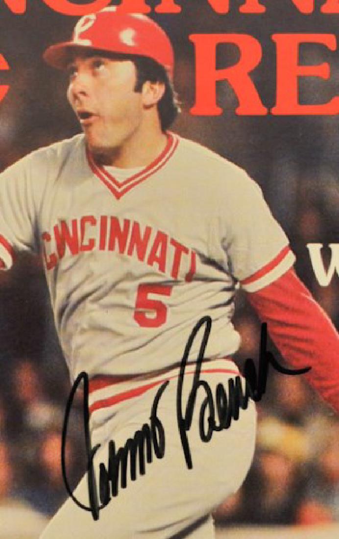 Signed Johnny Bench Cincinnati Club Magazine (1 of 1)