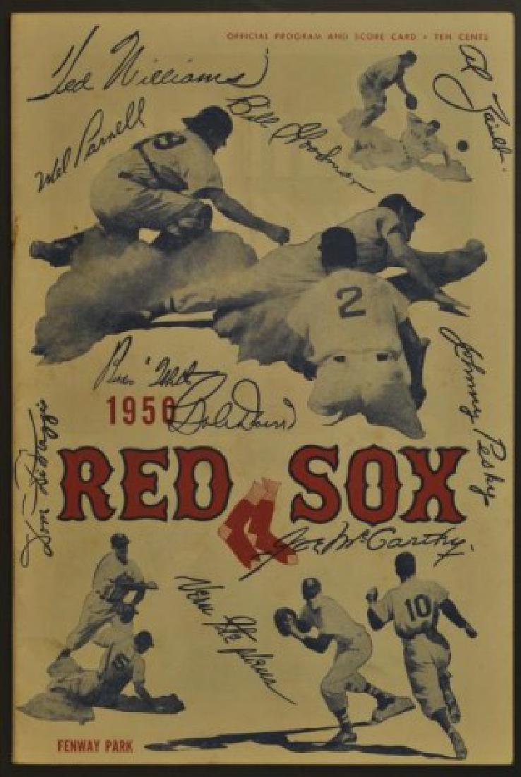 1950 Red Sox Official Program & Scorecard (1 of 2)