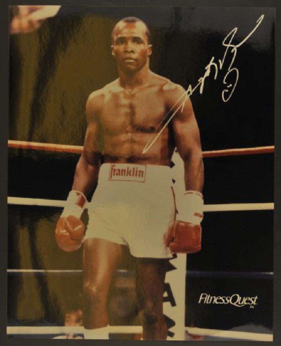 Signed Sugar Ray Leonard Photo (1 of 1)