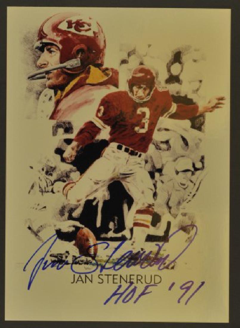 Signed Jan Stenerud Photo HOF 1991 (1 of 1)
