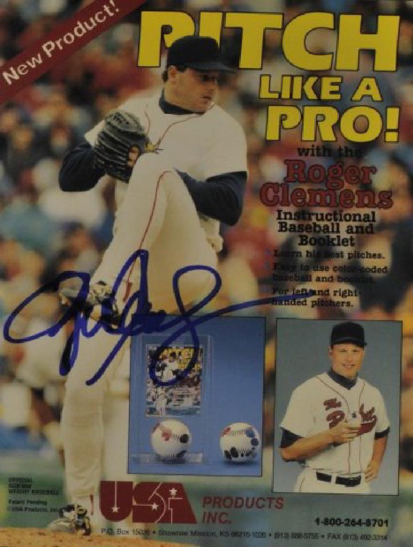 Signed Roger Clemens Photo: Signed Roger Clemens Photo