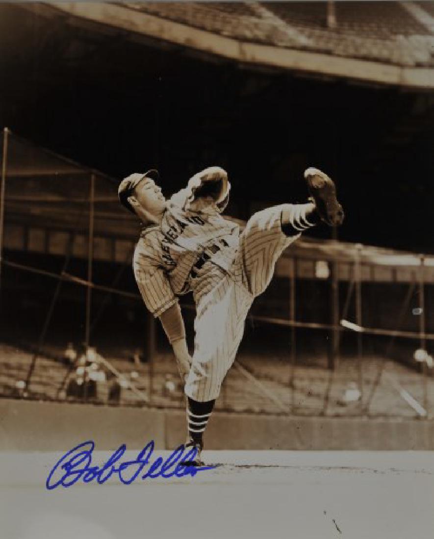 Signed Bob Feller Photo (1 of 1)