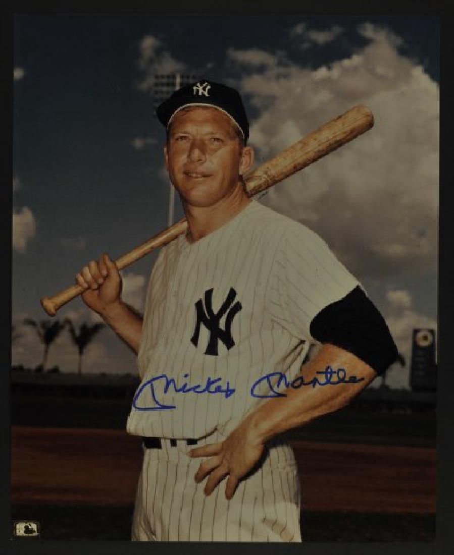 Signed Mickey Mantle Photo (1 of 2)