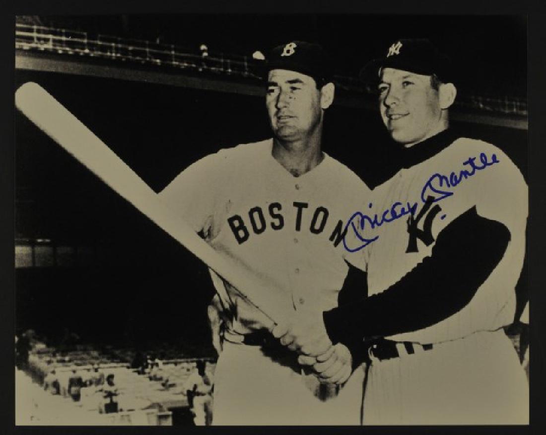 Signed Mickey Mantle & Ted Williams Photo (1 of 1)