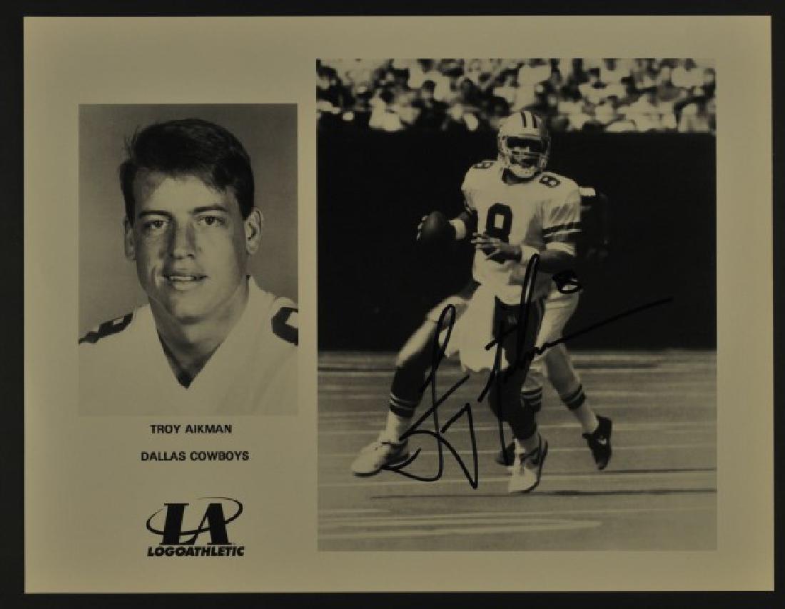 Signed Troy Aikman Photo (1 of 1)