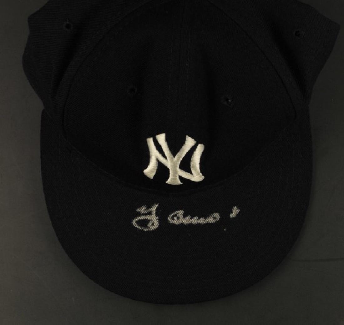 Signed Yogi Berra Yankees Hat (1 of 3)