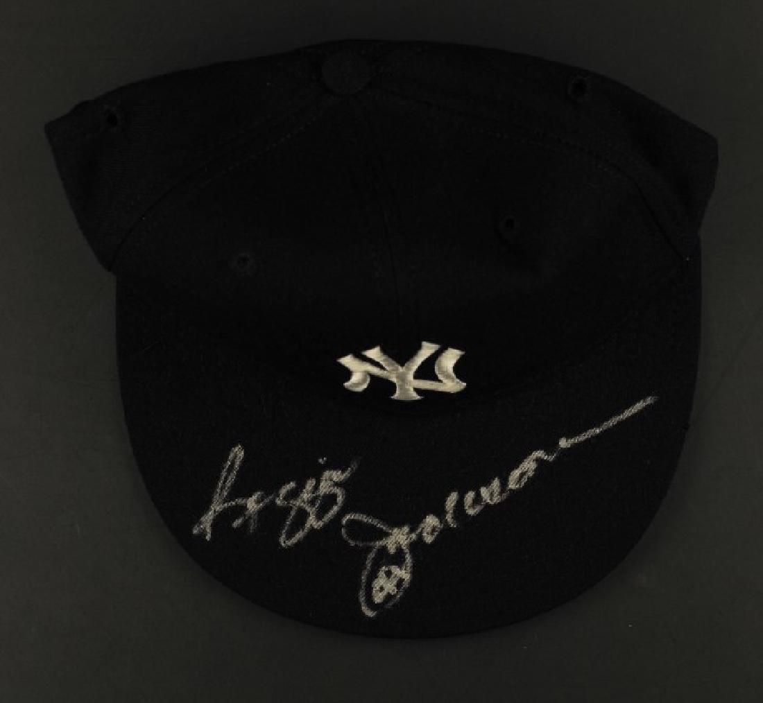 Signed Reggie Jackson NY Hat (1 of 2)