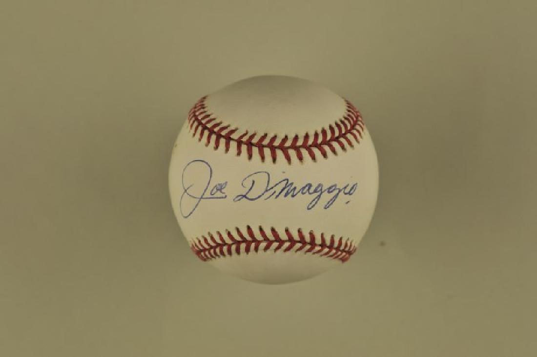 Signed Joe Dimaggio Baseball (1 of 2)