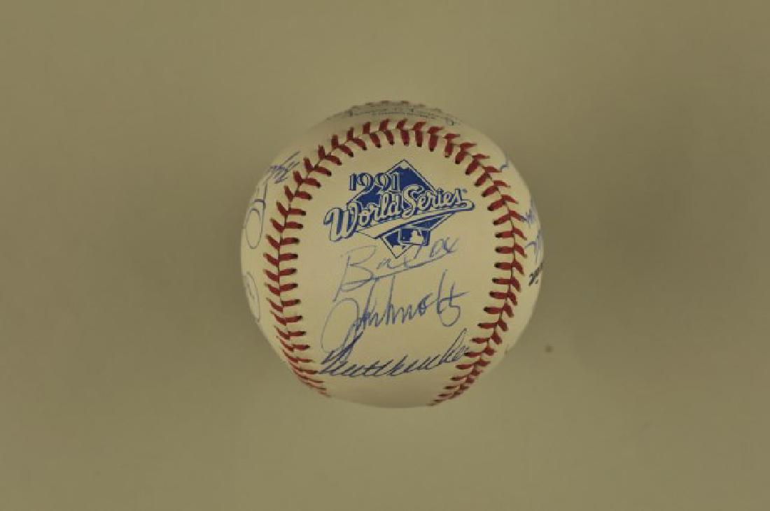 Signed '91 Atlanta Braves World Series Team Ball (1 of 6)