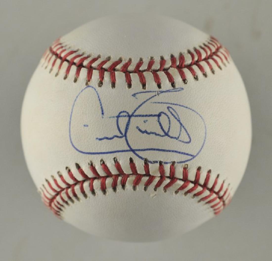 Signed Cecil Fielder Baseball (1 of 2)