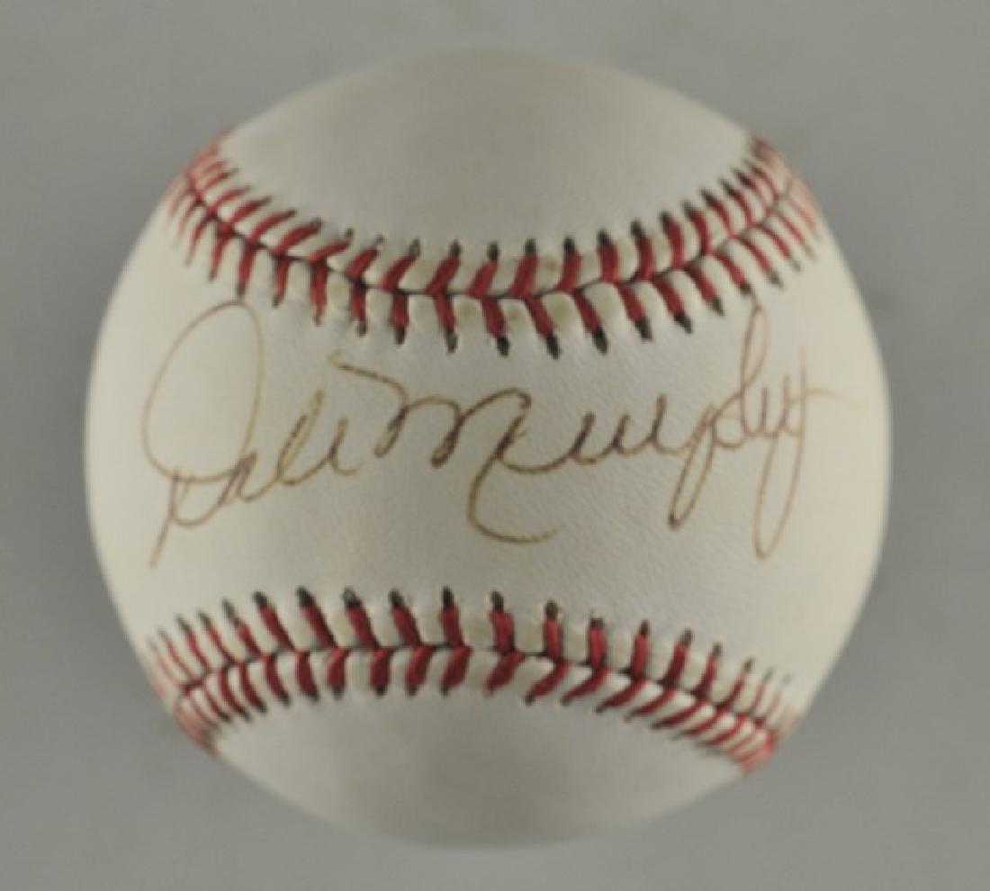 Signed Dale Murphy Baseball (1 of 2)