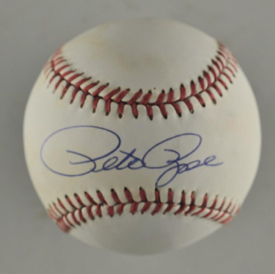 Signed Pete Rose Baseball (1 of 3)