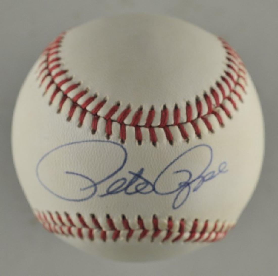 Signed Pete Rose Baseball (1 of 3)