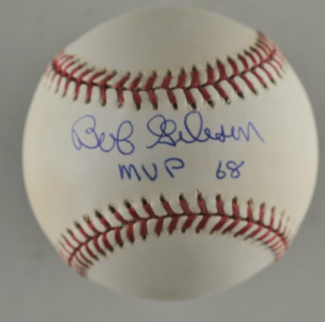 Signed Bob Gibson Baseball (1 of 2)
