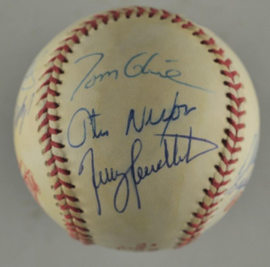 '92 Atlanta Braves World Series Signed Baseball (1 of 5)