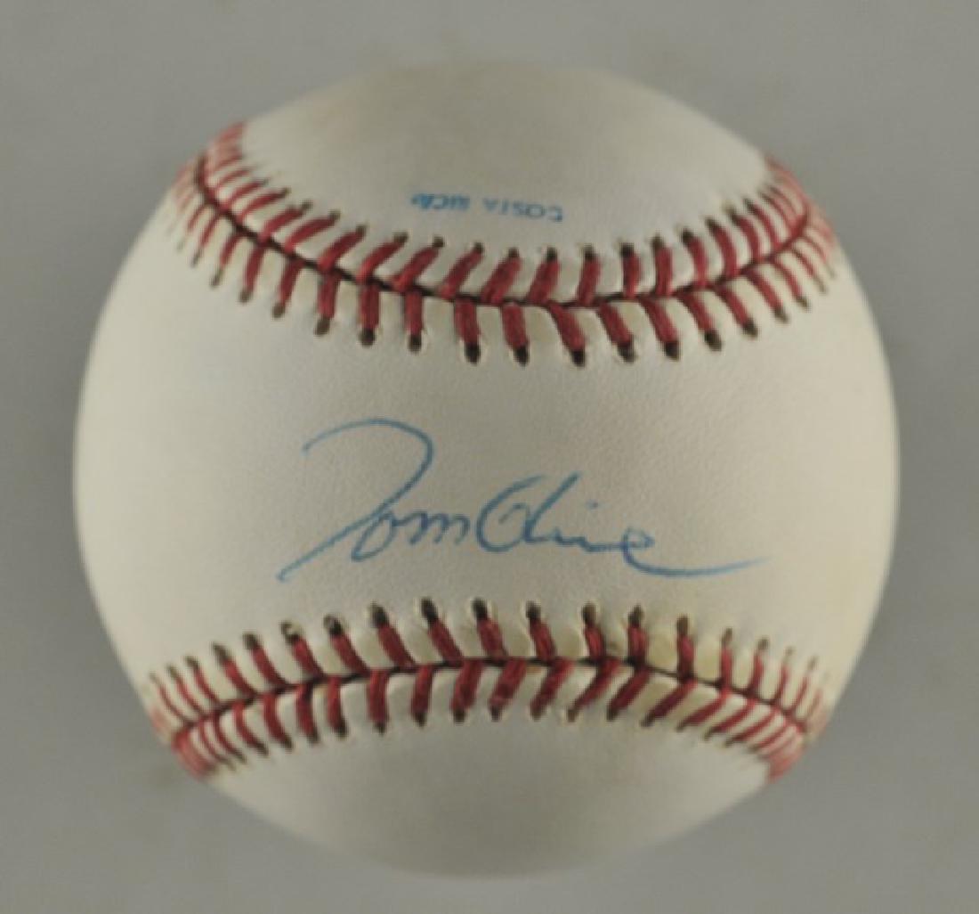 Signed Tom Glavine Baseball (1 of 3)